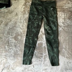 Gymshark legging. Adapt Camo seamless